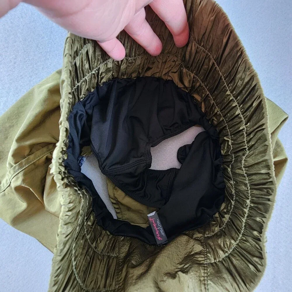 Free People FP Movement The Way Home‎ Shorts Olive Green Workout Beach sz Small
